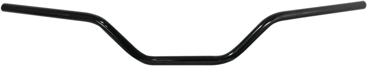 EMGO 0601-2637 7/8" Flat Track Handlebar - #10 - Black