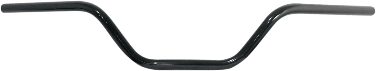 EMGO 0601-2638 7/8" Flat Track Handlebar - #24 - Black