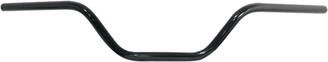 EMGO 0601-2638 7/8" Flat Track Handlebar - #24 - Black