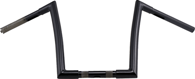TODD'S CYCLE 0601-2712 1-1/4" Strip Handlebar - 12" Rise - Black — image 1 of 2