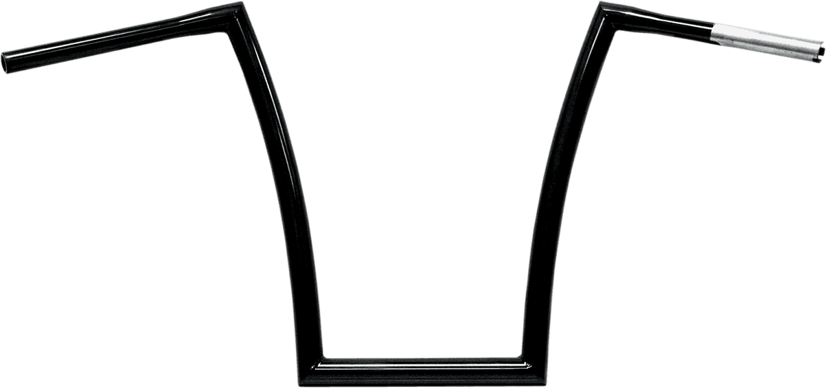 TODD'S CYCLE 0601-2723 1-1/4" Strip Handlebar - Strip - Fat Bobber - 17" Rise - Black