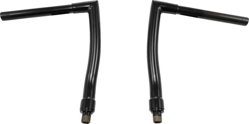 TODD'S CYCLE 0601-2762 1-1/4" Strip Handlebar - FXS - 12" Rise - OEM Top Tree - Black — image 1 of 2