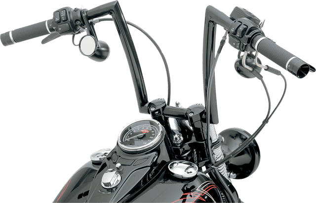 TODD'S CYCLE 0601-2802 1-1/4" Strip Handlebar - Springer - 12" Rise - Black — image 2 of 2