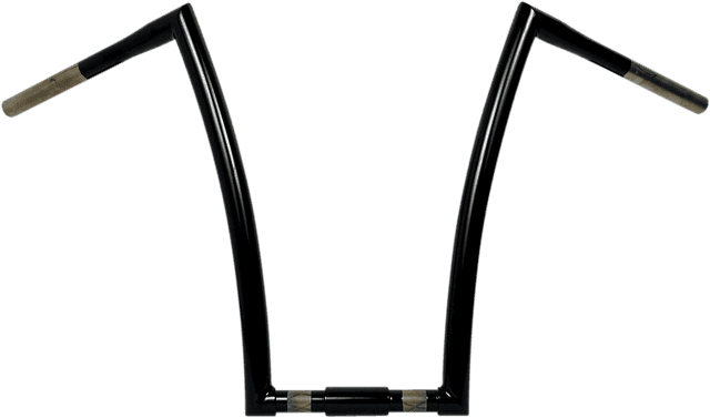 TODD'S CYCLE 0601-2804 1-1/4" Strip Handlebar - Springer - 17" Rise - Black