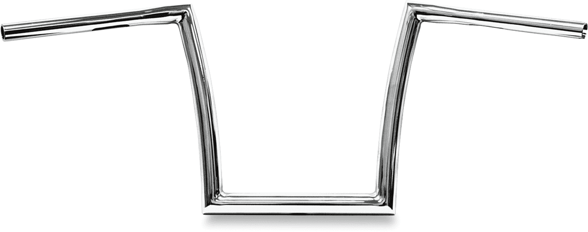 TODD'S CYCLE 0601-3132 1-1/4" Strip Handlebar - Fat Bobber - 14" Rise - Chrome