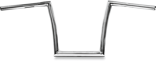 TODD'S CYCLE 0601-3132 1-1/4" Strip Handlebar - Fat Bobber - 14" Rise - Chrome