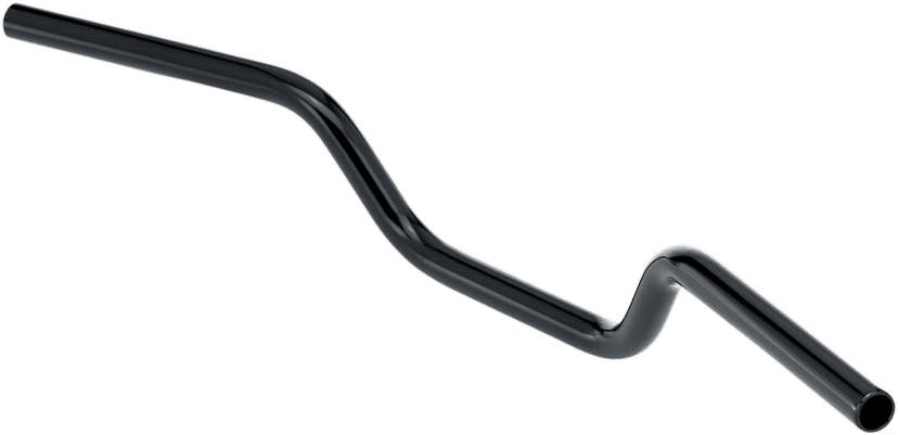 BILTWELL 0601-3173 1" Handlebar - Tracker - Black — image 2 of 2