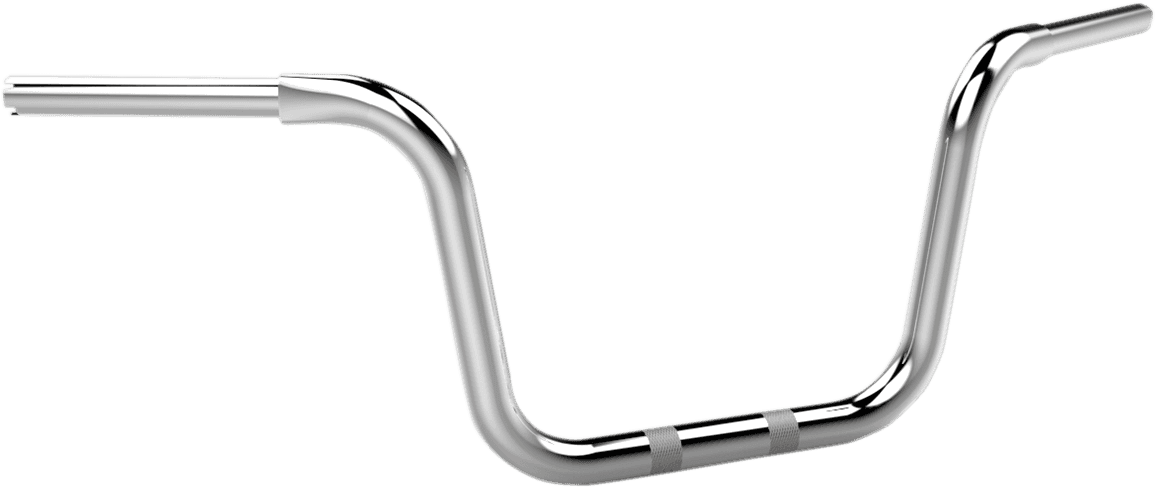 KHROME WERKS 0601-3241 1-1/4" Fat Center Bobber Ape Handlebar - 10" - Chrome