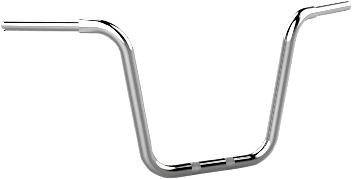 KHROME WERKS 0601-3245 1-1/4" Fat Center Bobber Ape Handlebar - 14" - Chrome