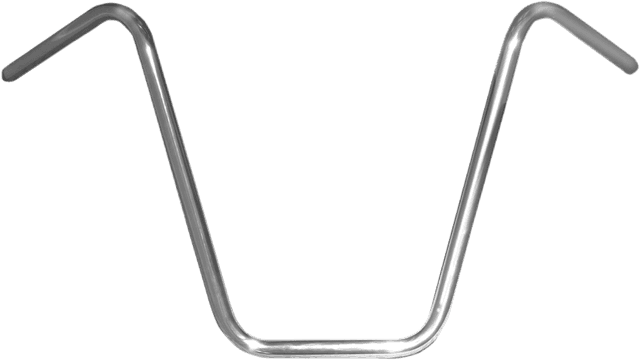 EMGO 0601-3282 1" Handlebar - Ape Hanger - 14" - Chrome