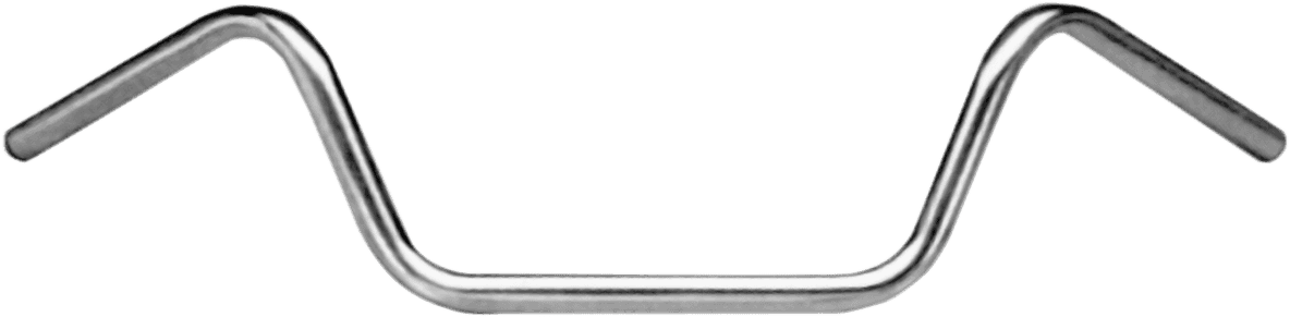 EMGO 0601-3285 1" Handlebar - Buckhorn Low - Chrome
