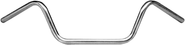 EMGO 0601-3285 1" Handlebar - Buckhorn Low - Chrome