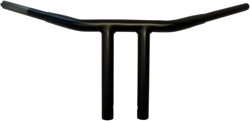 DRAG SPECIALTIES 0601-3504 1-1/4" Buffalo T-Bar - 8" - Flat Black — image 2 of 2