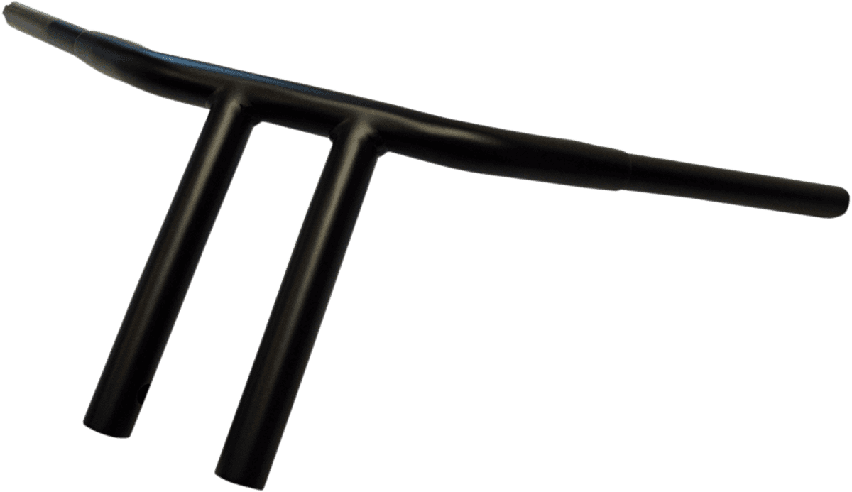 DRAG SPECIALTIES 0601-3504 1-1/4" Buffalo T-Bar - 8" - Flat Black