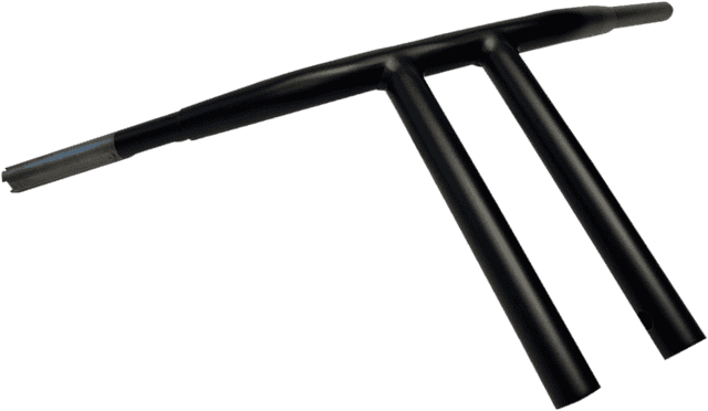DRAG SPECIALTIES 0601-3505 1-1/4" Buffalo T-Bar - 10" - Flat Black
