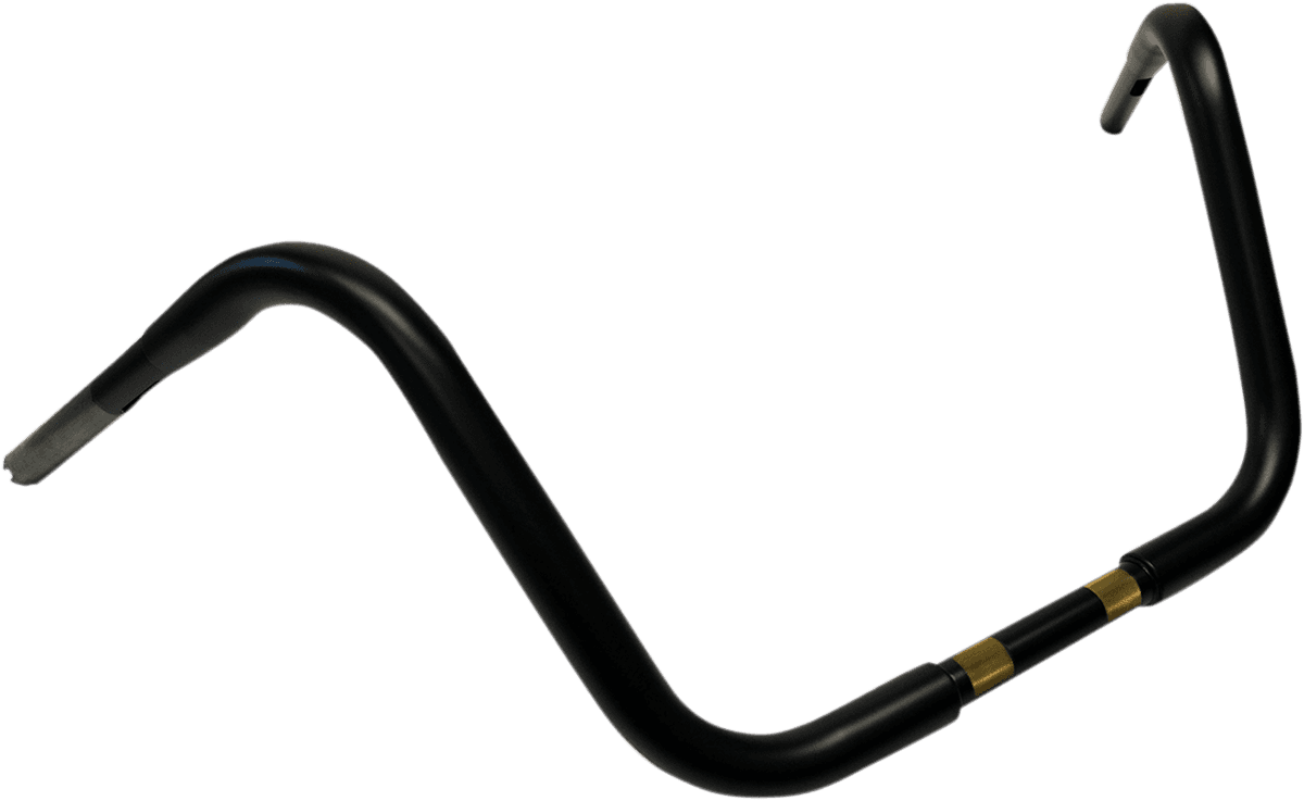 DRAG SPECIALTIES 0601-3506 1-1/4" Buffalo Touring Handlebar - 12" - TBW - Flat Black