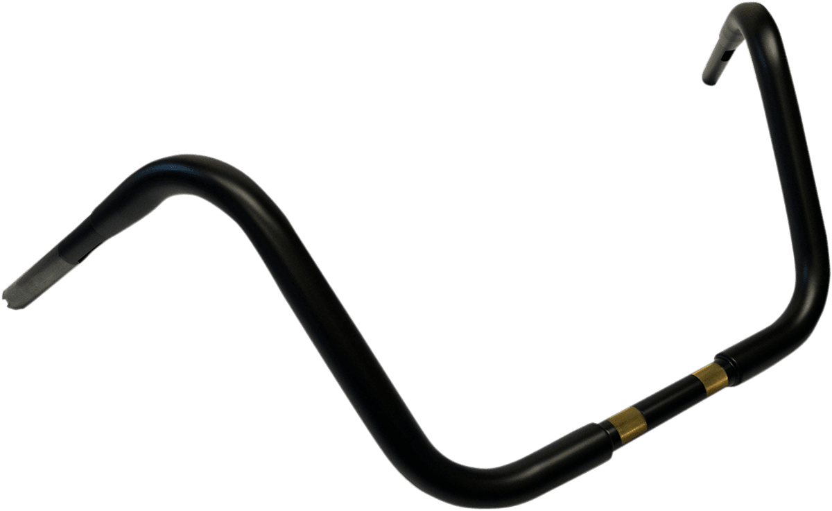 DRAG SPECIALTIES 0601-3506 1-1/4" Buffalo Touring Handlebar - 12" - TBW - Flat Black