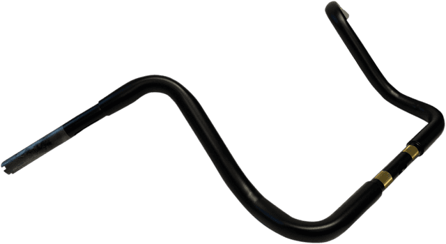 DRAG SPECIALTIES 0601-3508 1-1/4" Buffalo Touring Handlebar - 13" - TBW - Flat Black — image 2 of 2