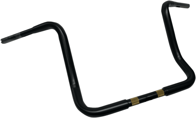 DRAG SPECIALTIES 0601-3508 1-1/4" Buffalo Touring Handlebar - 13" - TBW - Flat Black — image 1 of 2