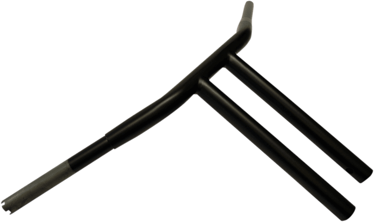 DRAG SPECIALTIES 0601-3509 1-1/4" Buffalo T-Bar - 12" - Flat Black