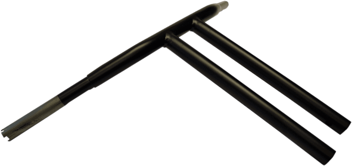 DRAG SPECIALTIES 0601-3510 1-1/4" Buffalo T-Bar - 14" - Flat Black