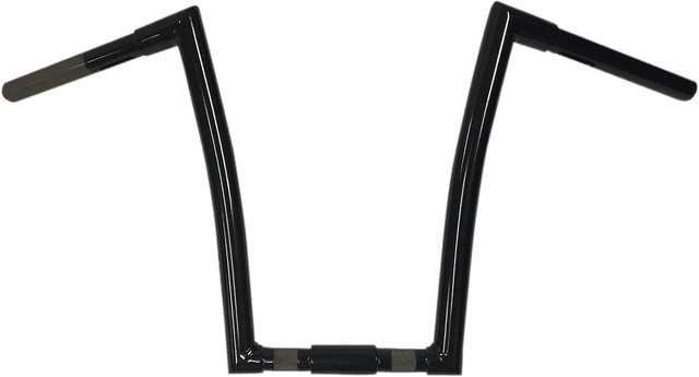 TODD'S CYCLE 0601-3573 1-1/4" Strip Handlebar - Springer - 14" Rise - Black