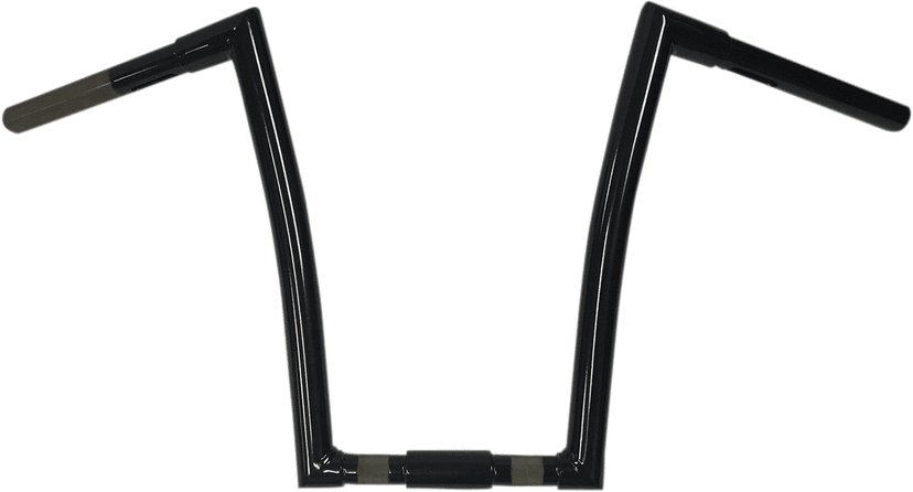 TODD'S CYCLE 0601-3573 1-1/4" Strip Handlebar - Springer - 14" Rise - Black