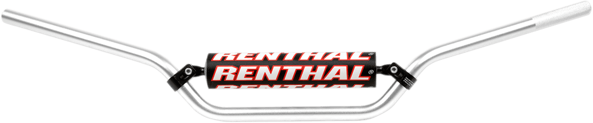 RENTHAL 0601-3590 7/8" Off-Road Handlebar - 837 - Vintage Mid - Silver