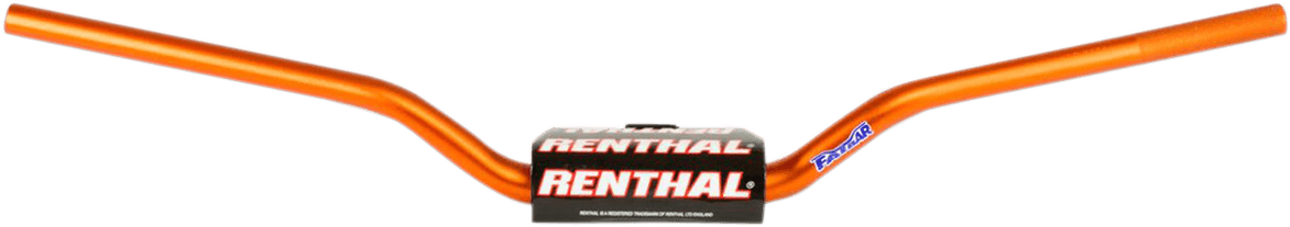 RENTHAL 0601-3917 Fatbar™ Handlebar - 673 - Trials 100 - Orange