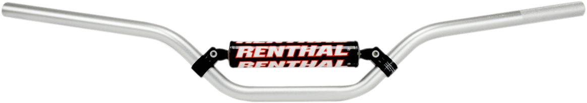 RENTHAL 0601-3950 7/8" Off-Road Handlebar - 735 - 5-1/5" Trials - Silver