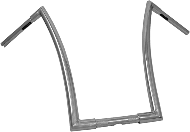 TODD'S CYCLE 0601-3976 1-1/4" Strip Handlebar - 20" Rise - Chrome