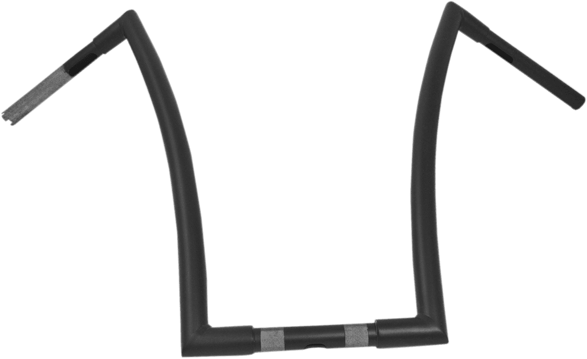 TODD'S CYCLE 0601-3978 1-1/4" Strip Handlebar - 20" Rise - Flat Black