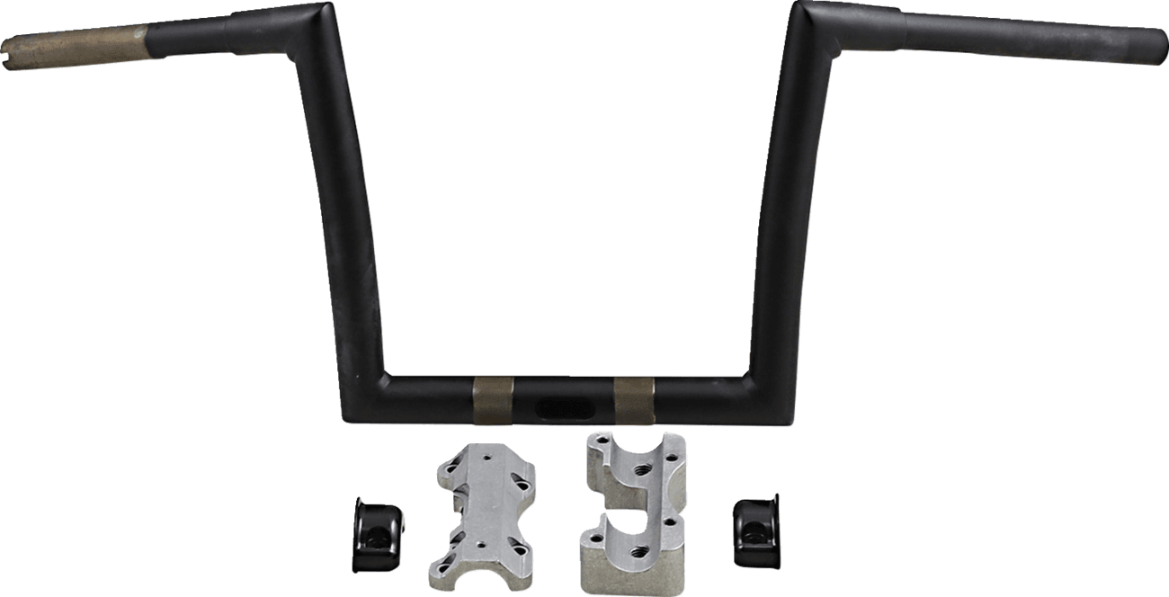 TODD'S CYCLE 0601-3984 Handlebar - 10" - Flat Black
