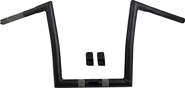 TODD'S CYCLE 0601-3987 Handlebar - 12" - Flat Black — image 1 of 2