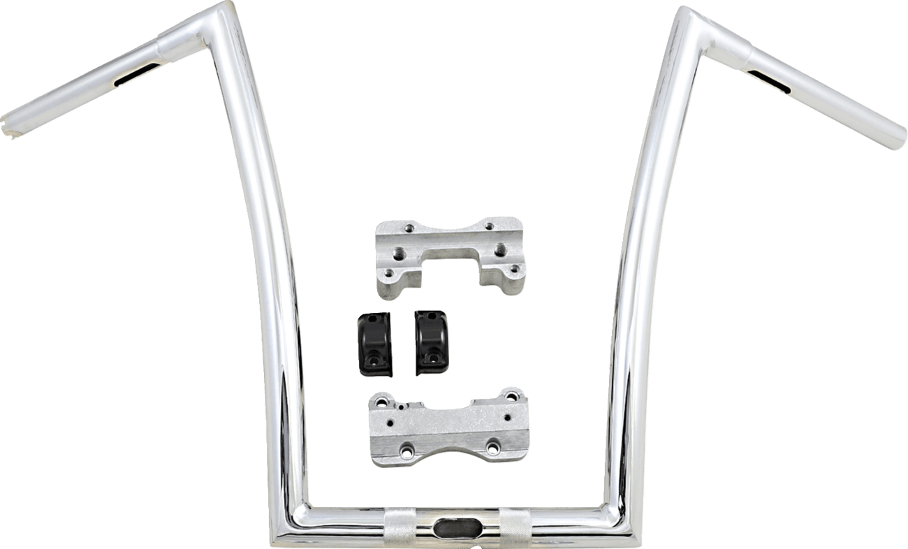 TODD'S CYCLE 0601-3991 Handlebar - 17" - Chrome