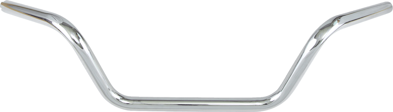 DRAG SPECIALTIES 0601-4185 1" Handlebar - Buckhorn Low - TBW - Chrome