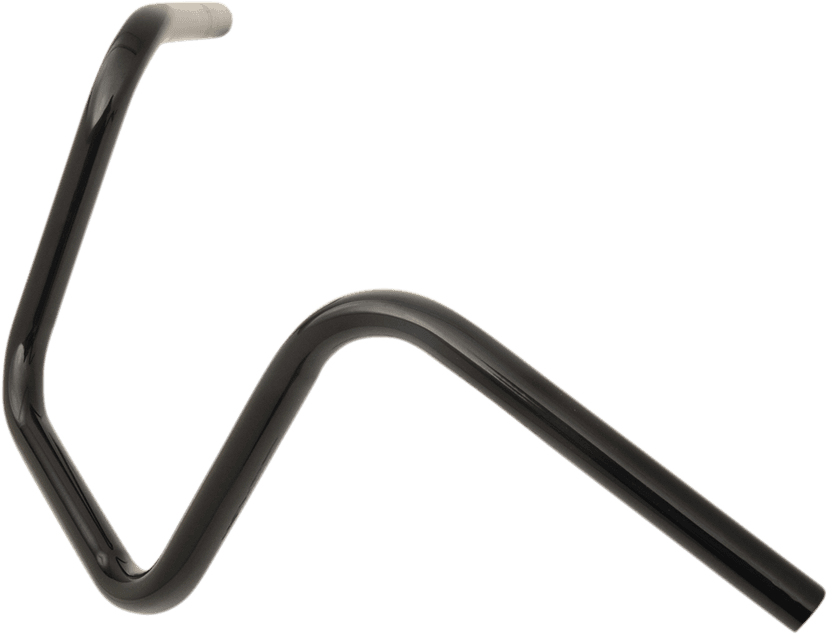 DRAG SPECIALTIES 0601-4192 1" Handlebar - Narrow Ape - 10" - TBW - Black — image 2 of 2