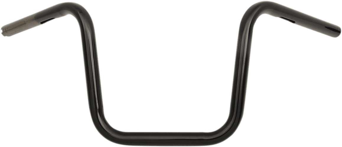DRAG SPECIALTIES 0601-4192 1" Handlebar - Narrow Ape - 10" - TBW - Black