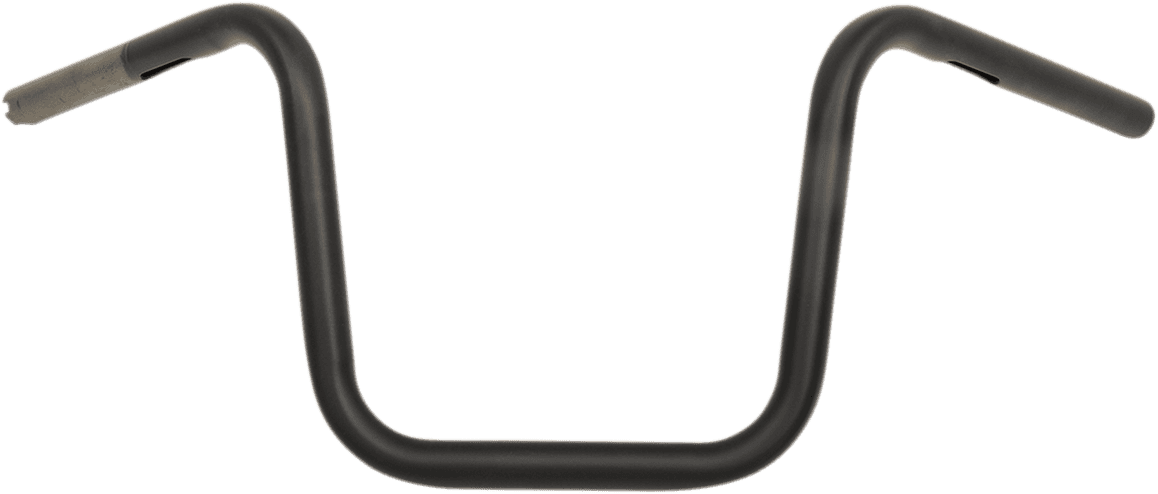 DRAG SPECIALTIES 0601-4193 1" Handlebar - Narrow Ape - 10" - TBW - Flat Black