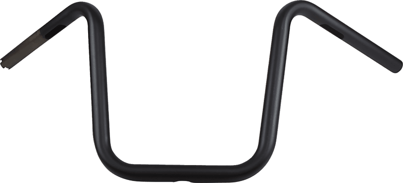 DRAG SPECIALTIES 0601-4196 1" Handlebar - Narrow Ape - 12" - TBW - Flat Black