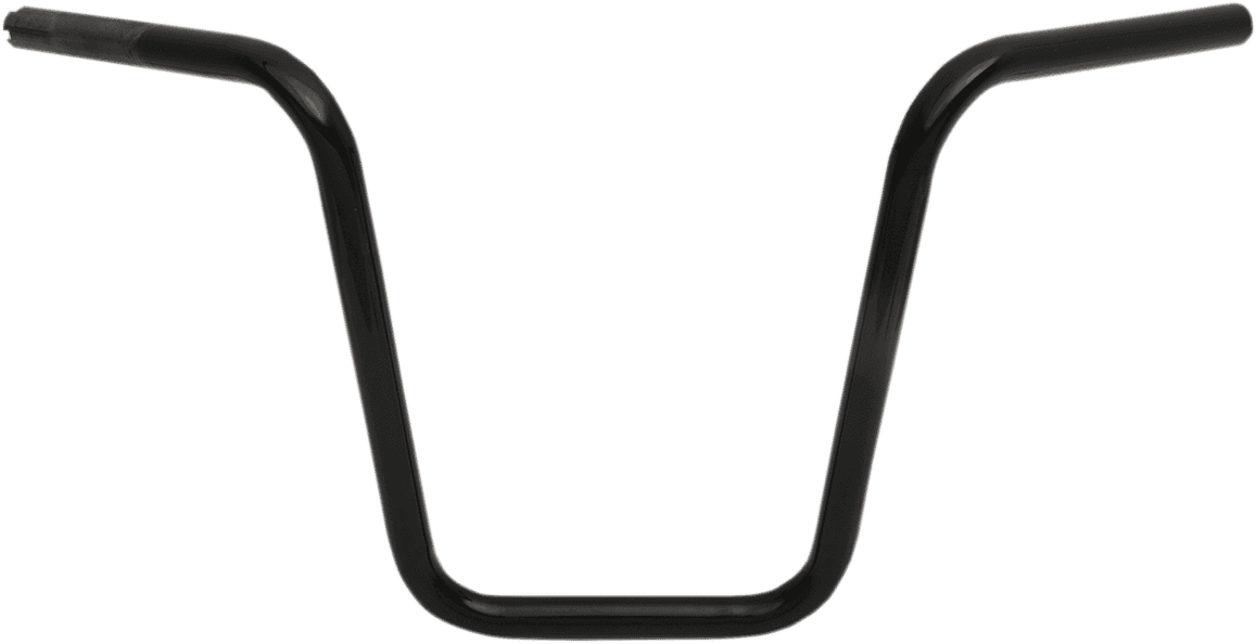 DRAG SPECIALTIES 0601-4198 1" Handlebar - Narrow Ape - 14" - TBW - Black