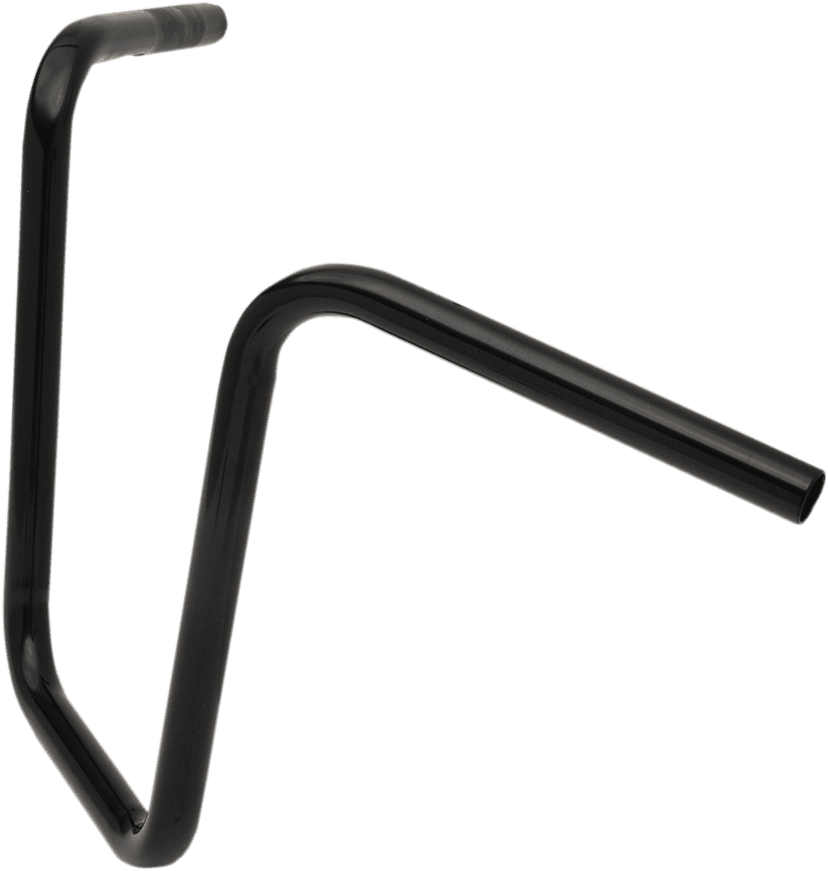 DRAG SPECIALTIES 0601-4198 1" Handlebar - Narrow Ape - 14" - TBW - Black — image 2 of 2