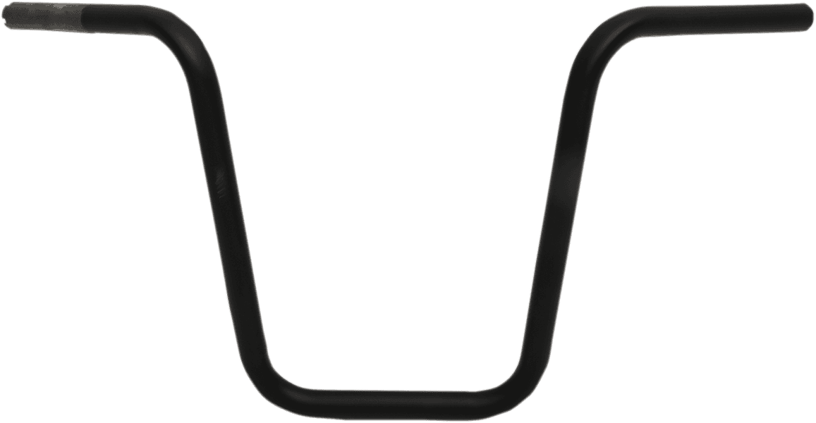 DRAG SPECIALTIES 0601-4199 1" Handlebar - Narrow Ape - 14" - TBW - Flat Black