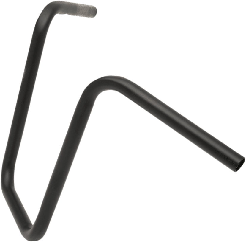DRAG SPECIALTIES 0601-4199 1" Handlebar - Narrow Ape - 14" - TBW - Flat Black — image 2 of 2