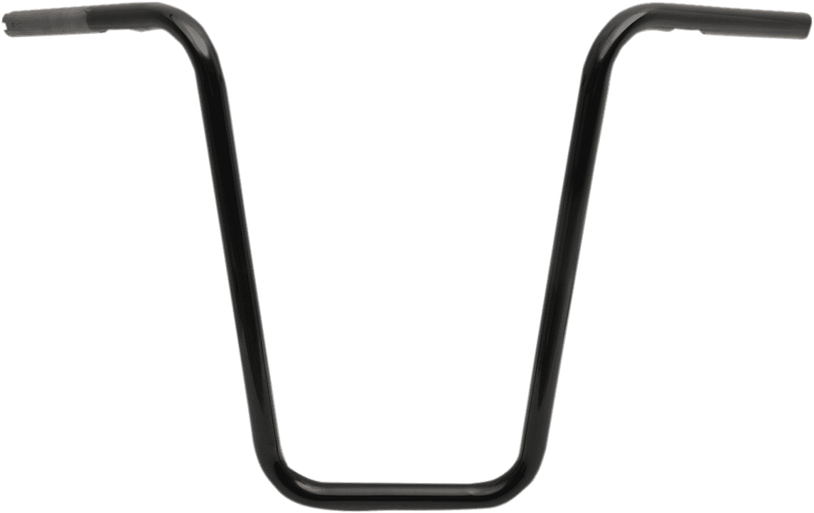 DRAG SPECIALTIES 0601-4204 1" Handlebar - Narrow Ape - 18" - TBW - Black