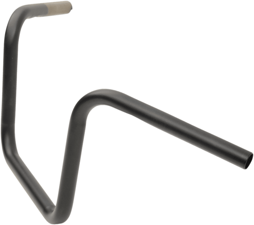 DRAG SPECIALTIES 0601-4206 1" Handlebar - Ape Hanger - 10" - TBW - Black — image 2 of 2
