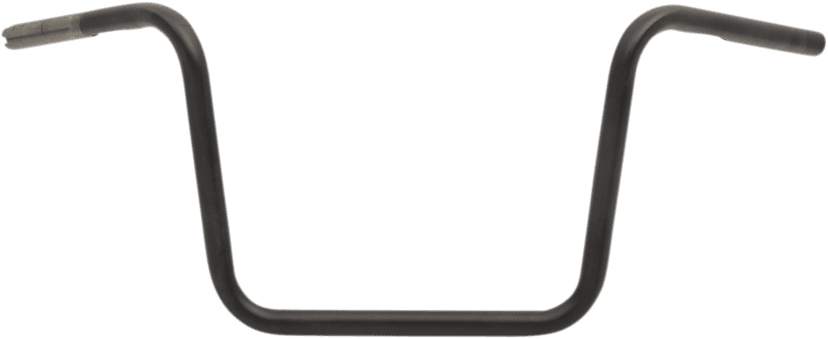 DRAG SPECIALTIES 0601-4209 1" Handlebar - Wide Ape - 12" - TBW - Flat Black — image 1 of 2