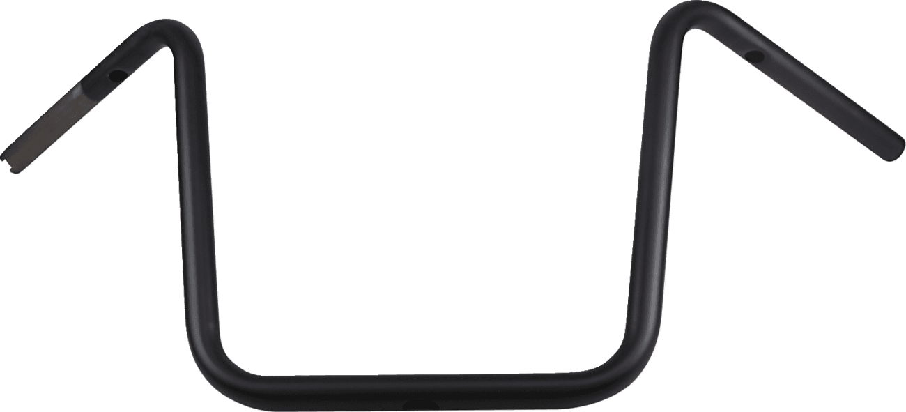 DRAG SPECIALTIES 0601-4211 1" Handlebar - Ape Hanger - 14" - TBW - Flat Black