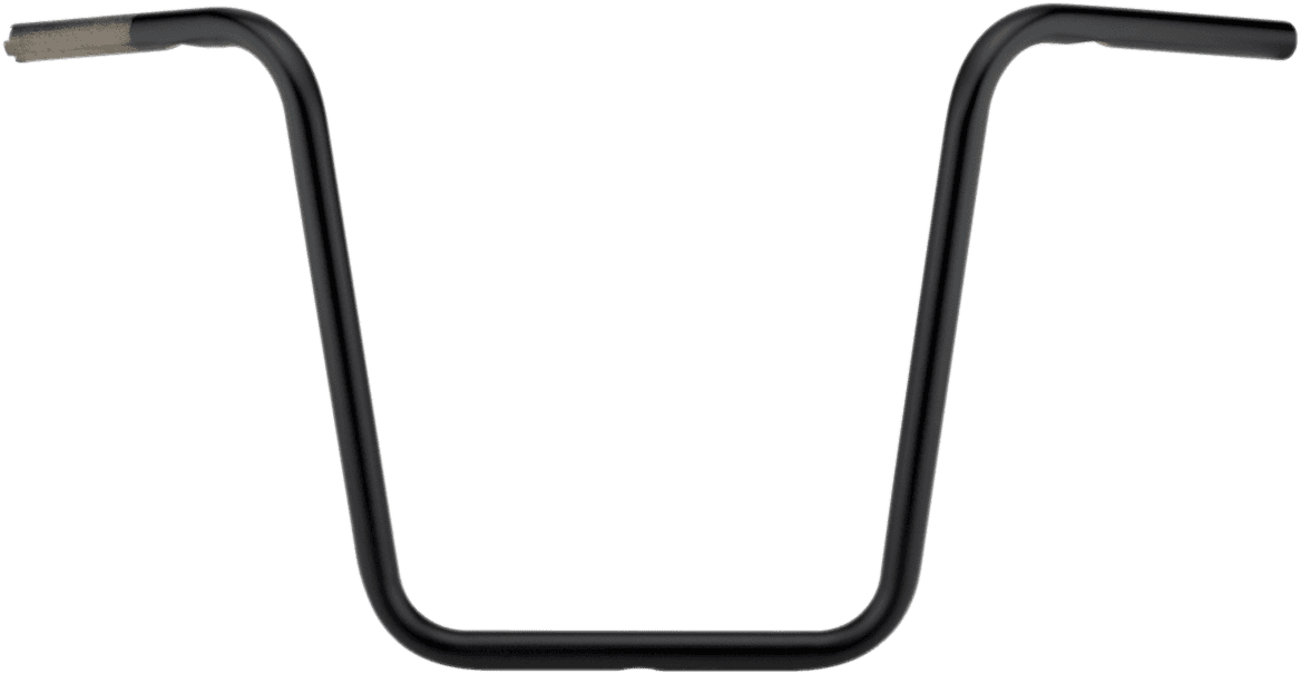 DRAG SPECIALTIES 0601-4212 1" Handlebar - Ape Hanger - 16" - TBW - Flat Black