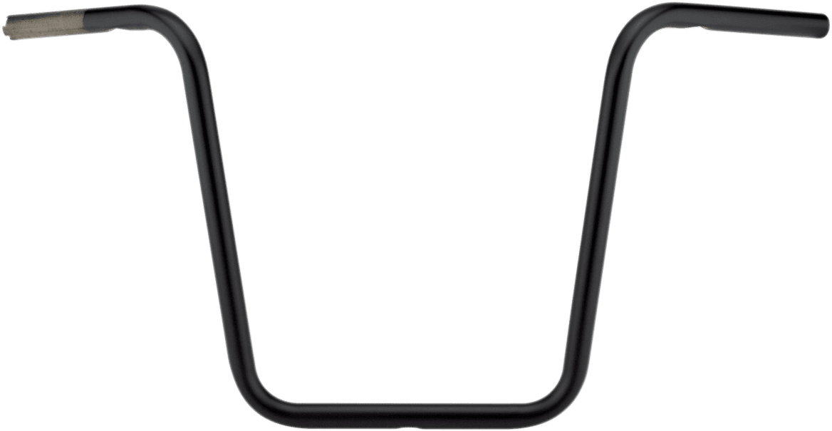 DRAG SPECIALTIES 0601-4212 1" Handlebar - Ape Hanger - 16" - TBW - Flat Black